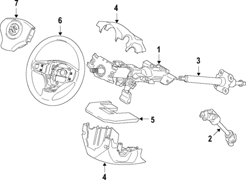 Steering Wheel for 2010 Suzuki Grand Vitara #0