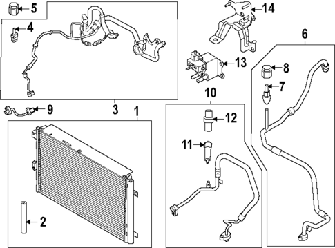 Switches & Sensors for 2025 Lincoln Nautilus #0