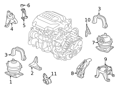 Automatic Transmission for 2023 Acura MDX #0