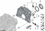 11148591633 - Engine: Timing Case Cover for BMW Image