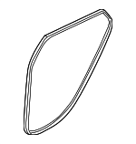 83110J0000 - Body: Weather-strip On Body for Hyundai: Accent Image