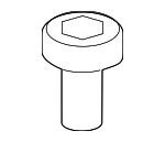 81466125H - Body: Reservoir Assembly Screw for Nissan: Murano, Sentra, TITAN, TITAN XD, Z Image