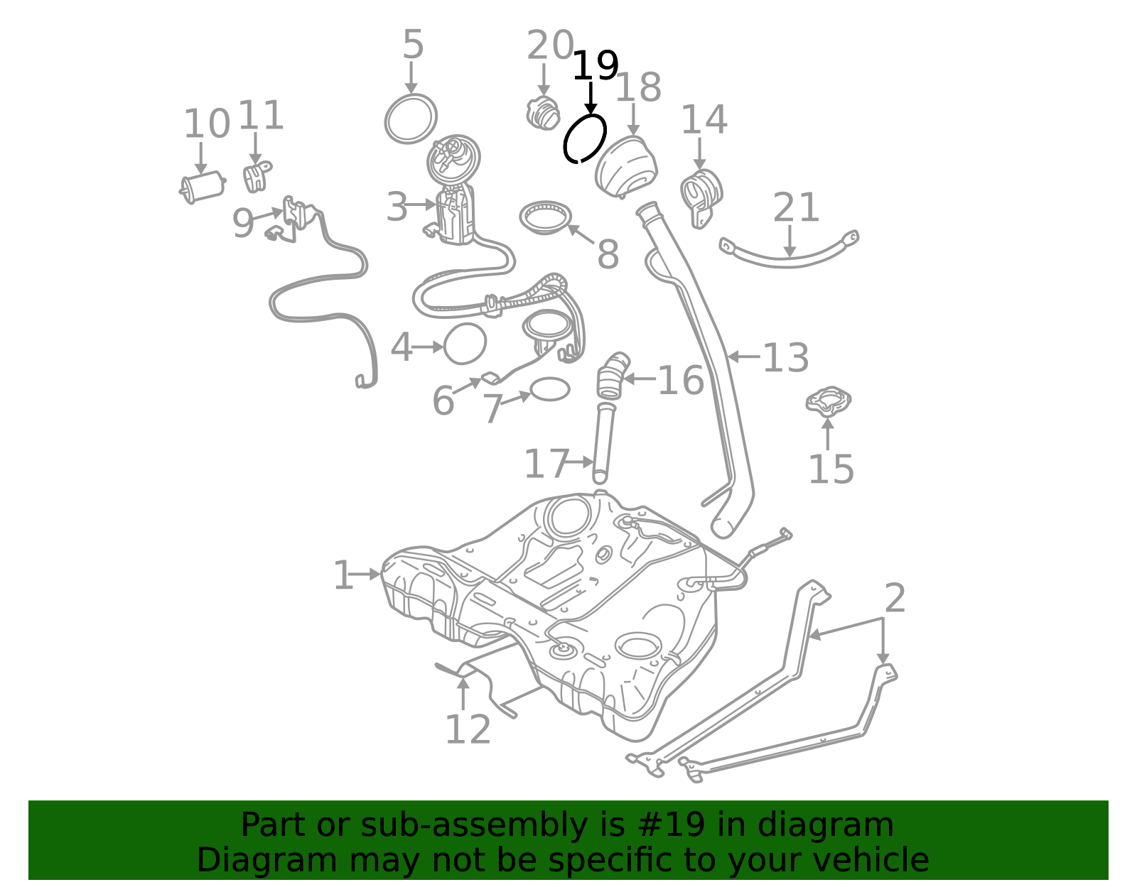 31336498 - High-Quality Fuel Filler Housing Retaining Ring for 1999 ...