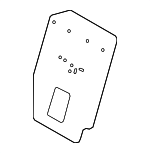 TK48882E0 - Body: Seat Back Panel for Mazda: CX-9 Image