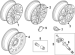 SL1Z1007K - : Wheel, Alloy for Ford: Expedition Image
