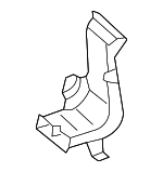 4M0819805B - Body: Outlet Duct for Audi: Q7, Q8, RS Q8, SQ7, SQ8 Image