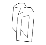 4G0819210L6PS - Body: Vent Grille for Audi: Q7, Q8, RS Q8, SQ7, SQ8 Image