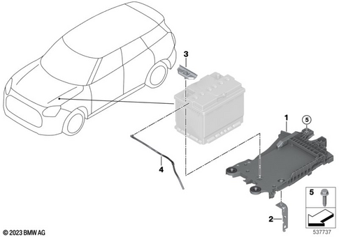 Battery for 2024 Mini Countryman SE ALL4 #0