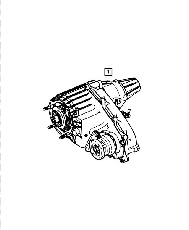 R2853308AE - Transfer Case Model 244 [DHV]: Transfer Case for Mopar Image image
