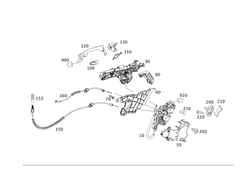 Locking System for 2011 Mercedes-Benz E63 AMG #0