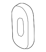 971653X000 - HVAC: Evaporator Assembly Upper Seal for Hyundai: Elantra, Elantra Coupe, Elantra GT, Sonata Image