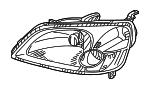 33151S5PA01 - Electrical: Composite Headlamp for Honda: Civic Image