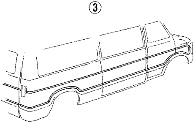 4260110 - Body: Stripe Tape for Mopar Image