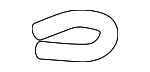254742S010 - Emission System: Connector Hose for Kia Image