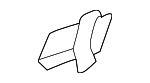 872193C000 - Body: Roof Molding End Piece for Kia Image