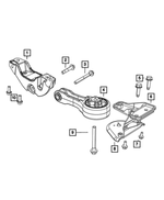 Engine Mount Bracket, Lower