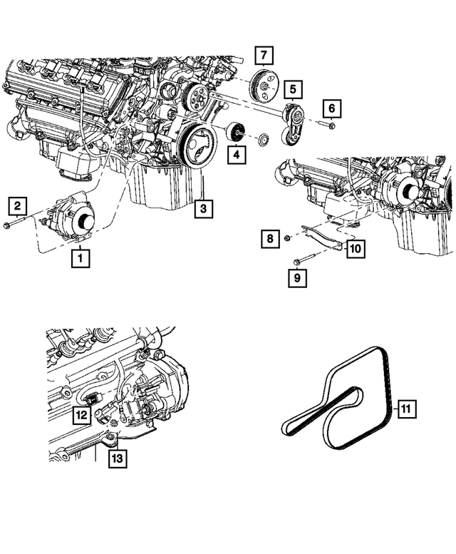R4896805AE - Electrical: Engine Generator, Remanufactured for Mopar Image image