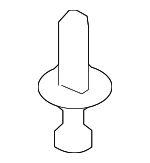 11562024 - Body: Bumper Cover Retainer for GM Image