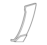 15945366 - Body: Flare for Chevrolet: Suburban 1500, Suburban 2500 | GMC: Yukon XL 1500, Yukon XL 2500 Image