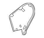 20691908009051 - Body: Seat Back Recliner Adjustment Mechanism Cover for Mercedes-Benz Image