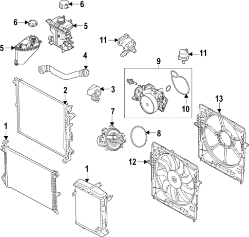 Cooling System for 2022 BMW 430i Gran Coupe #3