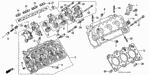 12204PJ7305 - Engine: GUIDE, VALVE (OVER SIZE) for Acura Image image