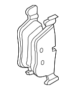 34201543683 - Brakes: Brake Pads for BMW Image