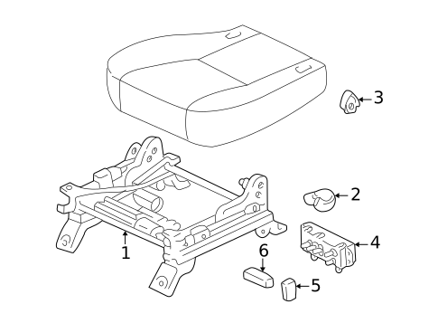 Power Seats for 2003 Toyota Sienna #0