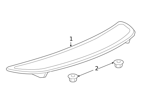 Spoiler for 2010 Chevrolet Cobalt #0