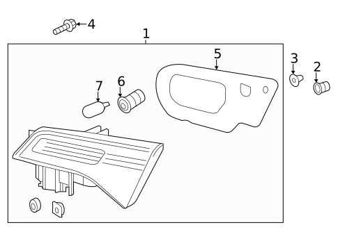 Backup Lamps for 2013 Acura ILX #0