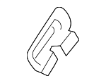 2576908500 - Body: Windshield Pillar Trim Bracket for Mercedes-Benz Image
