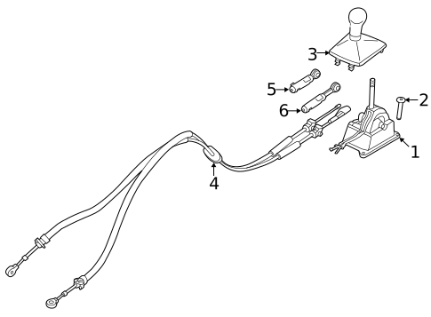 Gear Shift Control for 2016 Porsche Cayman #0