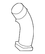 17283RWCA00 - : 2007-2012 Acura RDX - Pipe, Turbocharger Outlet for Acura: RDX Image