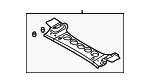 4878717AF - Body: Cross-member for Mopar Image