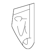 MR535640 - Body: Rear Body Panel Bracket for Mopar Image