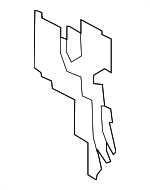 17217844264 - Cooling System: Holder for BMW: M5, M6, M6 Gran Coupe Image