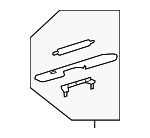 25173003941B62 - Body: Armrest for Mercedes-Benz Image