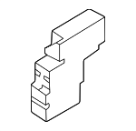 5WA121331 - Cooling System: Radiator Side Seal for Volkswagen Image