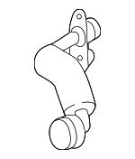 6K121497AC - Engine: Water Inlet Pipe for Volkswagen Image