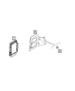 68595981AA - Electrical: Rear Axle Control Module for Mopar Image