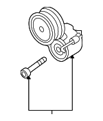 6E903133H - Cooling System: Tensioner for Audi Image