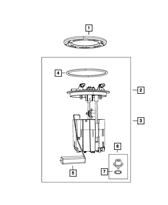 5142345AA - Fuel: Fuel Pressure Regulator Kit for Mopar Image image