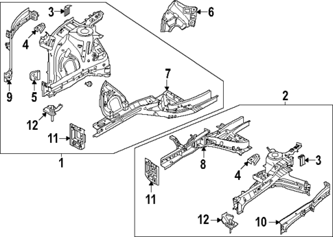 Inner Components for 2025 Hyundai Santa Fe #0