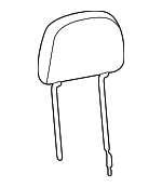 6WL92DX9AB - Body: Headrest for Mopar Image