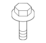 90159A0006 - Electrical: Headlamp Assembly Screw for Scion: xA, xB | Toyota: 4Runner, Avalon, bZ4X, C-HR, Camry, Echo, GR Corolla, Prius, Prius Plug-In, Prius V, Sienna, Solara, Venza, Yaris Image