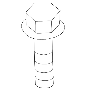 1140306147K - : Front Bracket Mount Bolt for Kia: K900, Optima, Stinger Image
