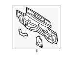 3C5813301 - Body: Rear Body Panel for Volkswagen: Passat Image