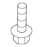 9YA02A265 - Suspension: Gusset Bolt for Mazda Image