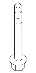 9YA02A244 - Suspension: Suspension Cross-member Front Bolt for Mazda Image