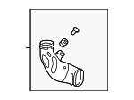 17243RK1A10 - : Inlet Tube for Acura Image